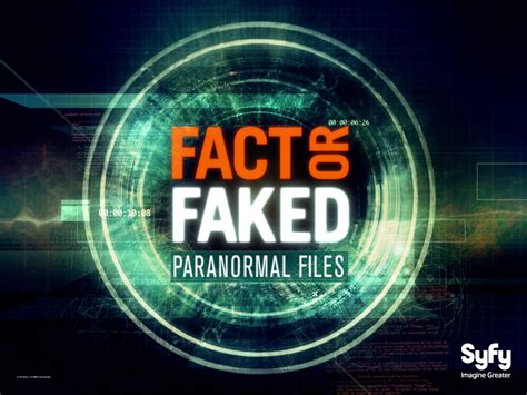 watch paranormal files fact or faked|Fact or Faked: Paranormal Files Season 1 .